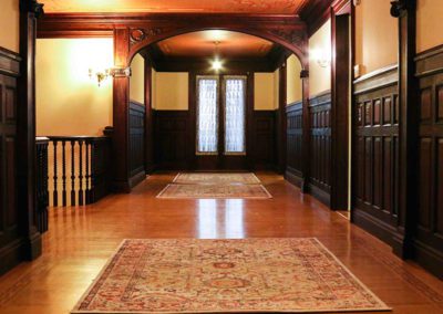 Oaks Manor upstairs hallway