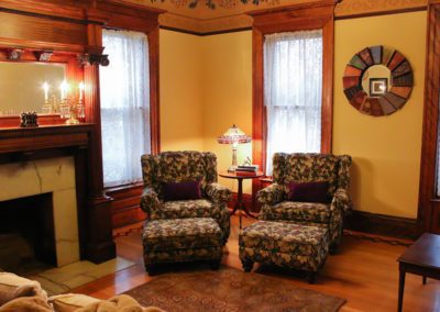 Oaks Manor living room
