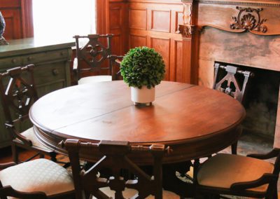 Oaks Manor antique table