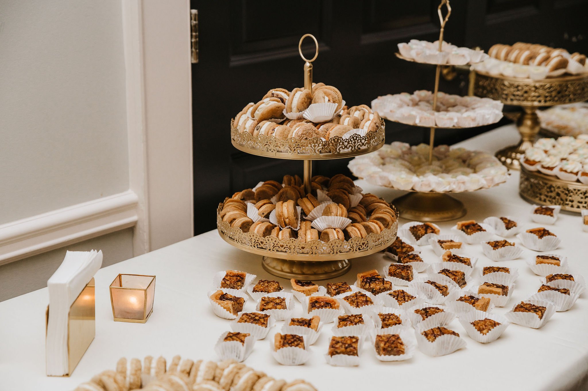snacks catered for an event at Oaks Manor